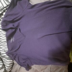 Purple Crew Neck T-Shirt